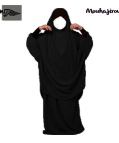 Jilbab Enfant noir Mouhajiroun
