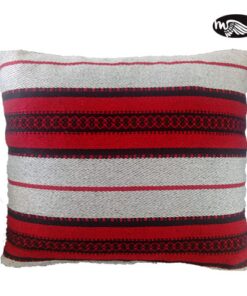 Housse de coussin rayé Mouhajiroun