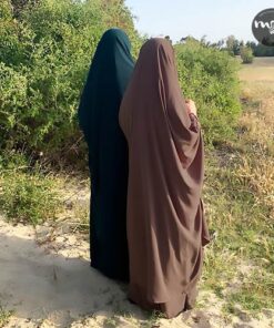 Jilbab 2 Stück Royal ente grün Mouhajiroun