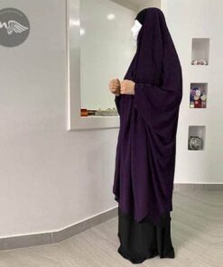 Jilbab 2 pieces bicolor Mouhajiroun