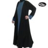 Abaya Ruqayya bleu Mouhajiroun