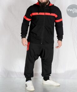 Jogging anas rouge-Mouhajiroun