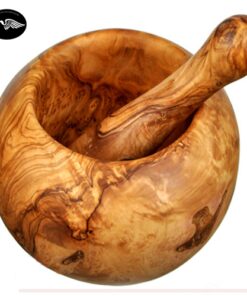 Saladier en bois d'Olivier-Mouhajiroun