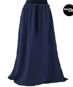 Jupe Mariem bleu nuit Mouhajiroun