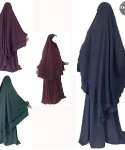 Khimar double voile Halimah
