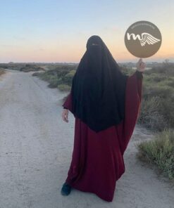 Khimar double voile Amna