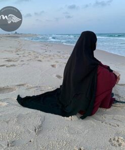 Khimar double voile Amna