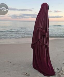 Ensemble abaya-khimar soukayna