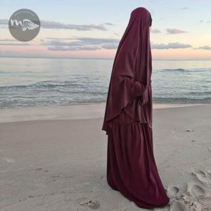 Ensemble abaya-khimar soukayna