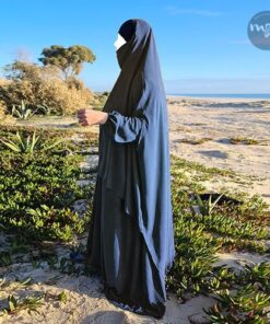 Ensemble abaya-khimar Tahira