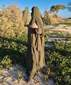 Ensemble abaya-khimar Tahira