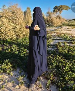Ensemble abaya-khimar Tahira