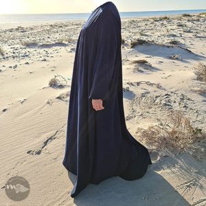 Ensemble abaya-khimar Tahira