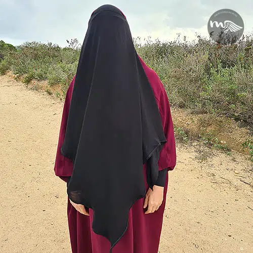 Niqab double voiles