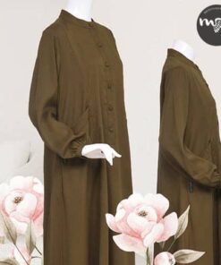 abaya a bouton