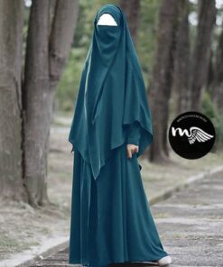 Alternative view of Ensemble Abaya khimar Baraka