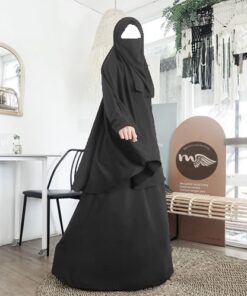 Alternative view of Jilbab 3 pièces Thubaytah