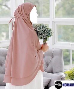 Alternative view of Khimar 2 voiles Jumanah