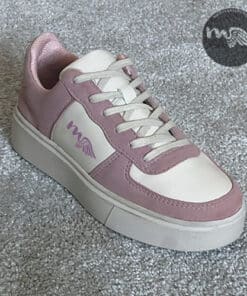 Baskets basses confort en cuir