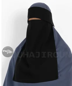 Niqab casquette carré