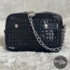 Sac a bandoulière croco en cuir