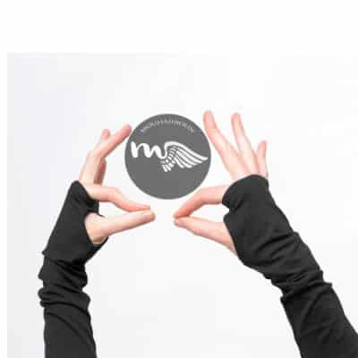 Mitaines longues en jersey