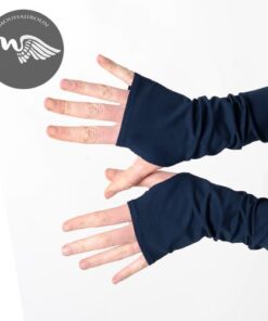 Alternative view of Mitaines longues en jersey