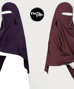Niqab khimar Mousseline